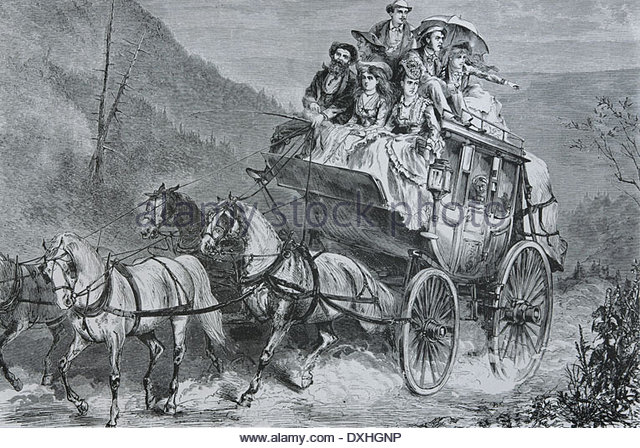 england-travel-stagecoach-engraving-19th-century-dxhgnp