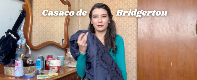 Como fiz um casaquinho de Bridgerton – e deu&nbsp;certo!